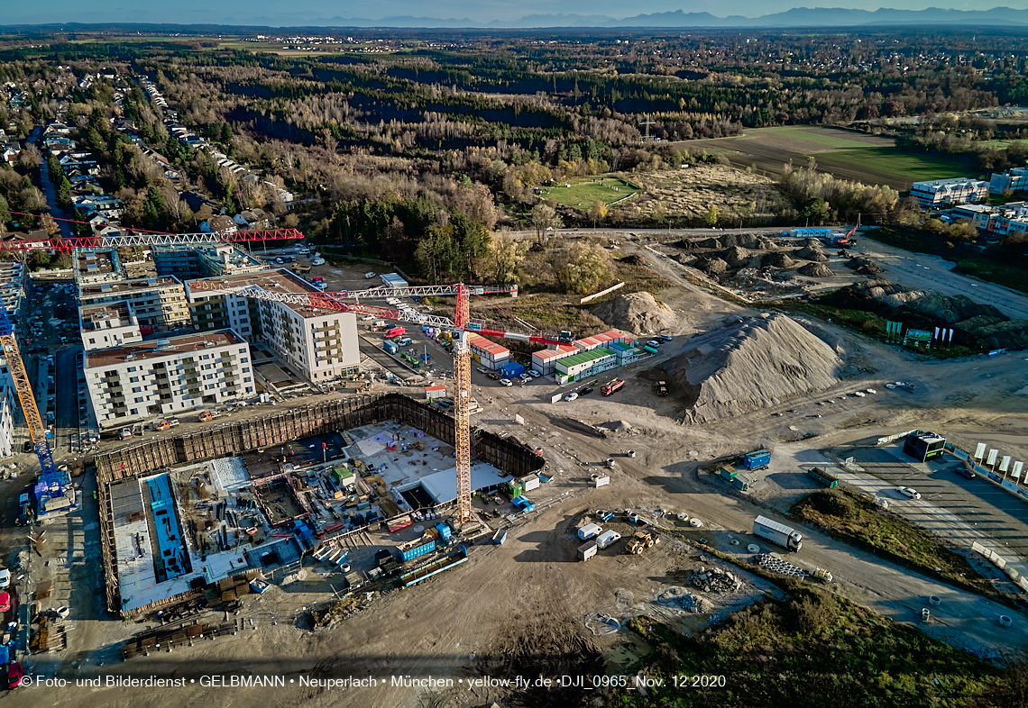 12.11./09.11.2020 - Piederstorfer Gelände und Alexisqaurtier am Karl-Marx-Ring in Neuperlach